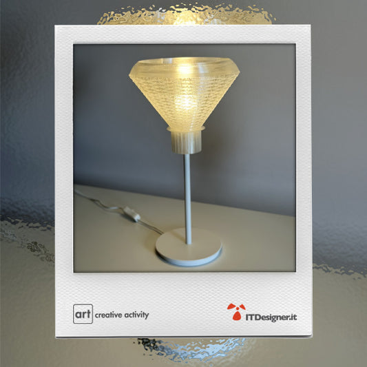 Lampada MARTINI, Lampada ornamentale, Lampada da tavolo